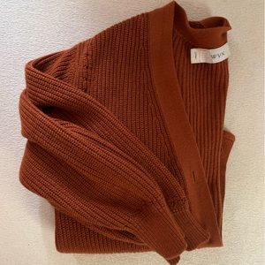WVN Ribbed Cardigan